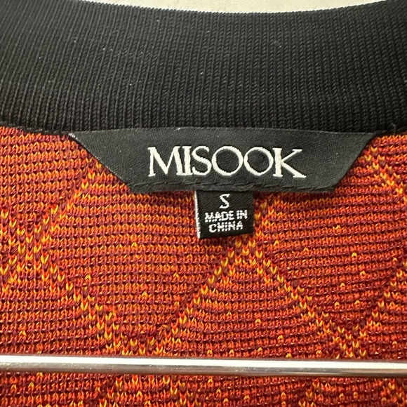 Misook Ombré Open Front Cardigan Jacket Hook Top Closure Size Small 3/4 Sleeves - Picture 4 of 5